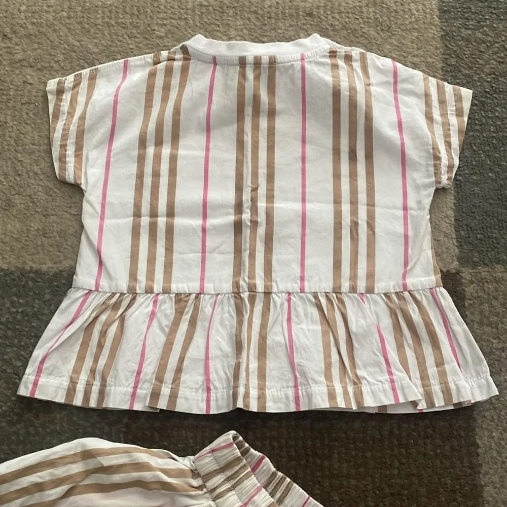 Vintage rare Burberry matching Tennis set